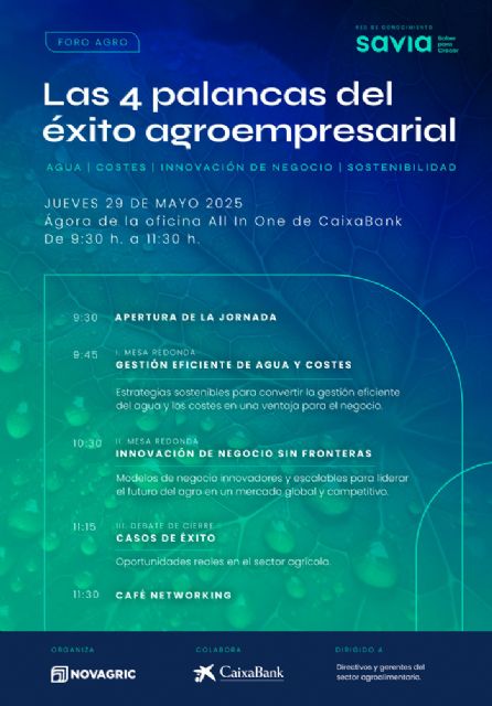 Murcia acoge un foro exclusivo para directivos del sector agro sobre innovación y negocio empresarial - 3, Foto 3