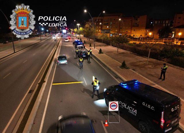 La Polic�a Local de Lorca detiene a seis personas en la �ltima semana y refuerza los controles de seguridad ciudadana y tr�fico en todo el municipio