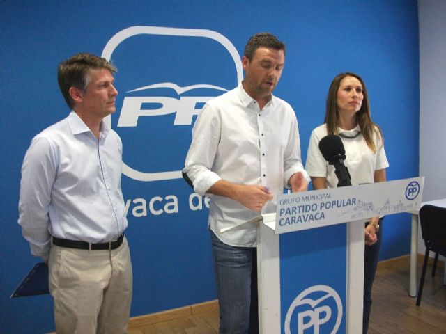 El PP considera que los vecinos perciben paralización  tras el primer año de legislatura del PSOE en Caravaca - 1, Foto 1