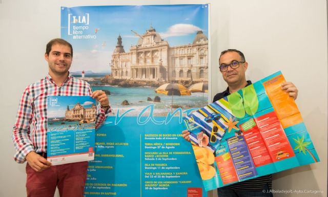 El T-LA propone viajes y actividades acuáticas para refrescar el verano de los jóvenes de Cartagena - 2, Foto 2