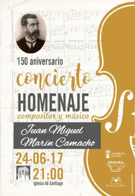 Este sábado se celebra el concierto homenaje al compositor y músico Miguel Marín Camacho, Foto 1