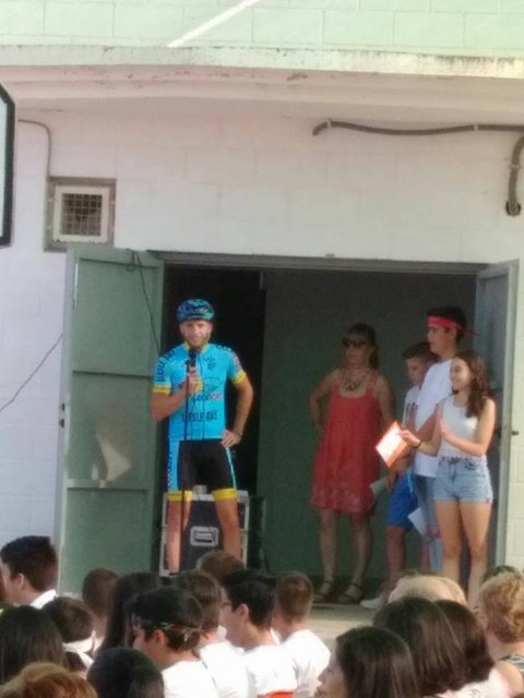 Chesco Romera El León de las Terreras visitó el colegio Petra González coincidiendo con el fin de curso 2017 - 4, Foto 4