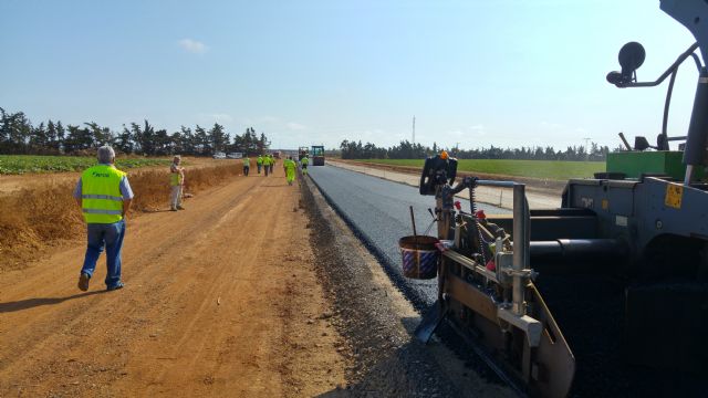 El director general de Carreteras visita las obras de la RM-314, de Los Belones a Atamaría - 1, Foto 1