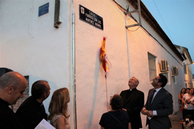 Desde ayer Alcantarilla cuenta con la nominación Párroco D. Luis Martínez Mármol a una de sus calles - 2, Foto 2