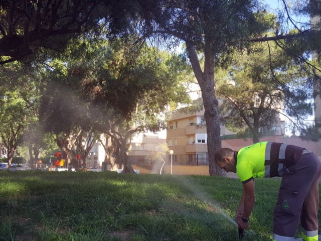 Un moderno sistema de vigilancia de riego controla más de 300 hectáreas de zonas verdes en el municipio - 1, Foto 1