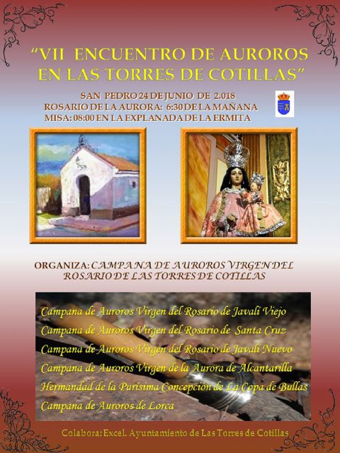 El barrio de San Pedro se prepara para el 'VII Encuentro de Auroros de Las Torres de Cotillas' - 1, Foto 1