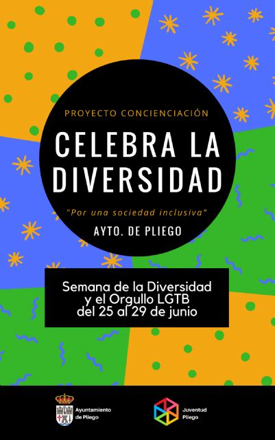 Pliego celebra la Semana de la Diversidad y el Orgullo LGTBI a partir de este lunes - 1, Foto 1