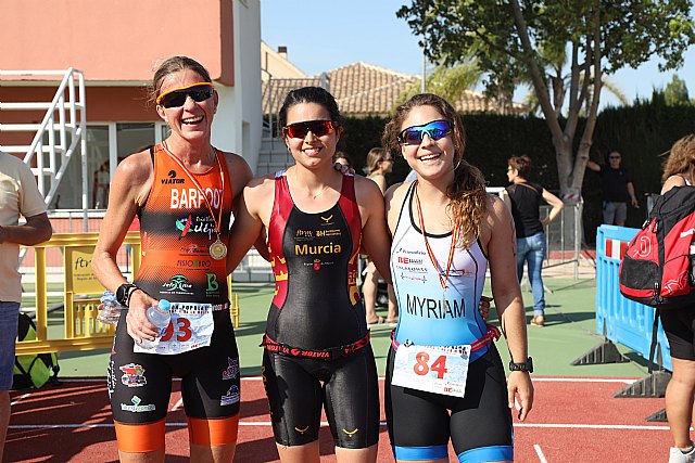 Andrea Garca gana el Triatln de la Mujer, Foto 1
