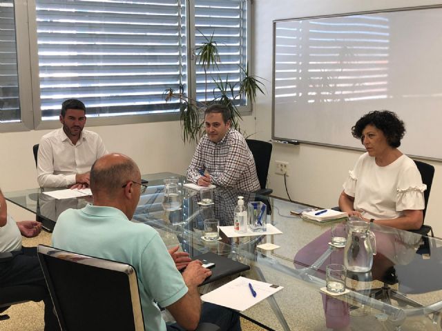 Ayuntamiento y regantes de Puerto Lumbreras solicitan al consejero de Agua y Agricultura mejoras para el municipio - 2, Foto 2