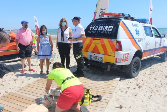 Comienza el servicio de vigilancia en las Playas del Mar Menor con nuevas normas de seguridad y prevención - 1, Foto 1