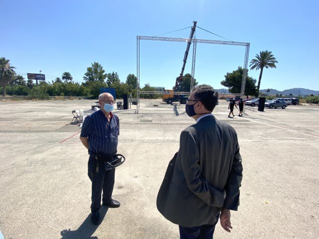 El primer autocine de Murcia se estrena esta noche con la película ´Campeones´ en un espacio de 10.000m2 en La Fica - 2, Foto 2