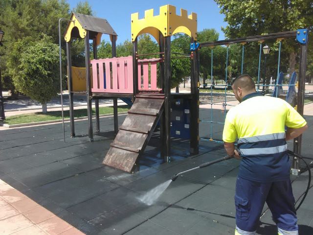 San Pedro del Pinatar pone a punto más de 40 parques y zonas de juego infantiles para su reapertura - 1, Foto 1