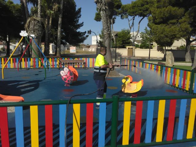 San Pedro del Pinatar pone a punto más de 40 parques y zonas de juego infantiles para su reapertura - 2, Foto 2