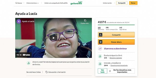 Éxito en una campaña de crowdfunding para que una menor tetrapléjica pueda acceder a un sistema de ordenador que controla con la mirada - 1, Foto 1