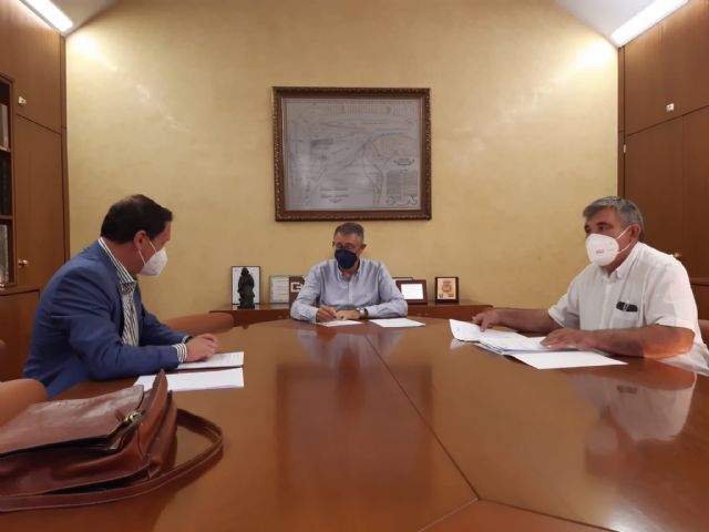 El Presidente de la CHS ha mantenido una nueva reunión de trabajo con el Alcalde de Mazarrón, Foto 1