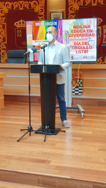 Molina Educa en Diversidad, lema del Orgullo LGTBI 2021 en Molina de Segura - 3, Foto 3