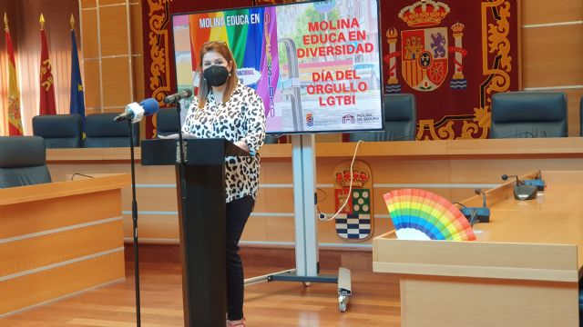 Molina Educa en Diversidad, lema del Orgullo LGTBI 2021 en Molina de Segura - 5, Foto 5