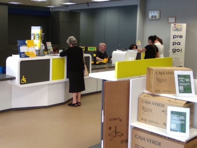 Correos admite desde hoy el pago de recibos del Ayuntamiento de Lorquí en sus oficinas - 1, Foto 1