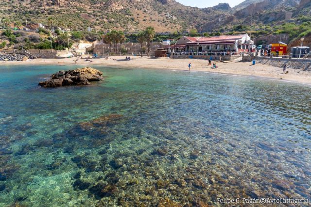 Doce Q´s de calidad Turística elevan a 31 los distintivos otorgados este verano a playas y puertos del litoral cartagenero - 1, Foto 1