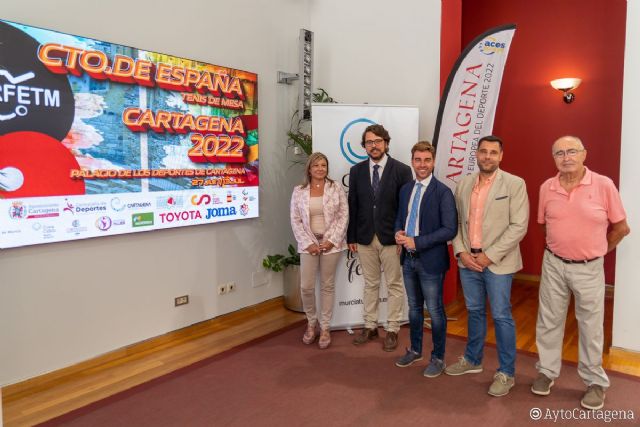 El Palacio de Deportes de Cartagena acoge el Campeonato de España de Tenis de Mesa - 1, Foto 1