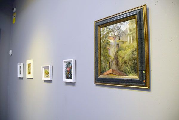 Exposición de Dibujos y Oleos “El Quejigo”, a beneficio de la construcción de la ermita de Ntra. Sra. del Quejigo - 1, Foto 1