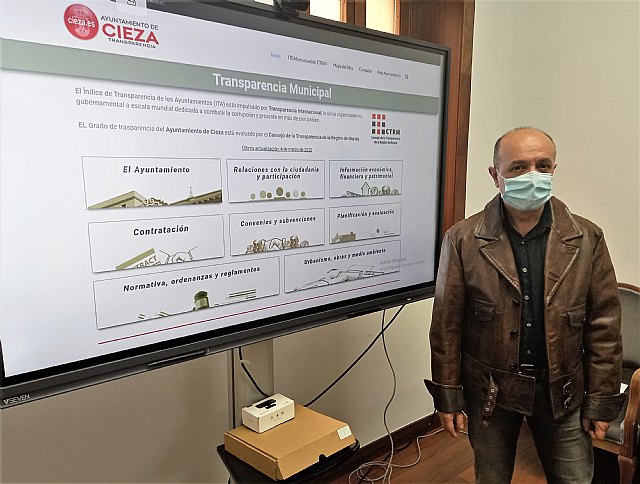Antonio Montiel: Cieza cumple con los objetivos de transparencia y participación ciudadana - 1, Foto 1