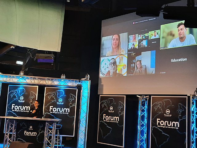 Alumnos del IES Pedro Peñalver de El Algar defienden la protección de los océanos en Europa - 2, Foto 2