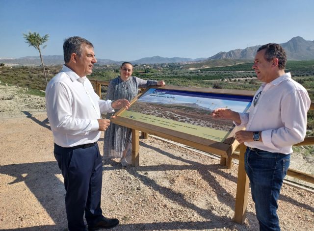 Finalizan las obras del nuevo mirador al río Chícamo en Abanilla - 1, Foto 1