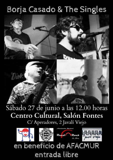 Borja Casado & The Singles llenan de música y solidaridad Javalí Viejo en apoyo a AFACMUR - 3, Foto 3