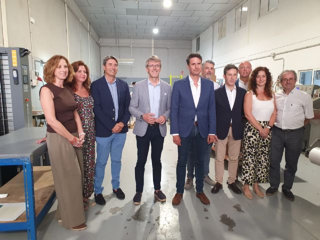 El alcalde de Molina de Segura y el consejero de Empresa, Empleo y Economía Social visitan la empresa de inserción Nostrum Integra - 2, Foto 2