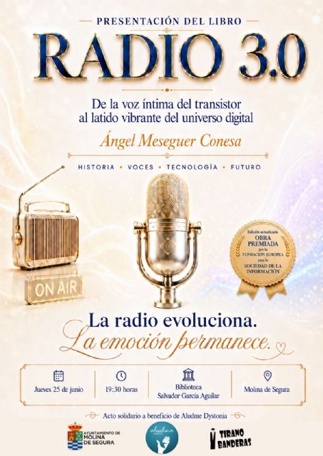 Ángel Meseguer presenta en Molina de Segura Radio 3.0, la evolución de su proyecto premiado y un homenaje a la radio con finalidad solidaria - 3, Foto 3