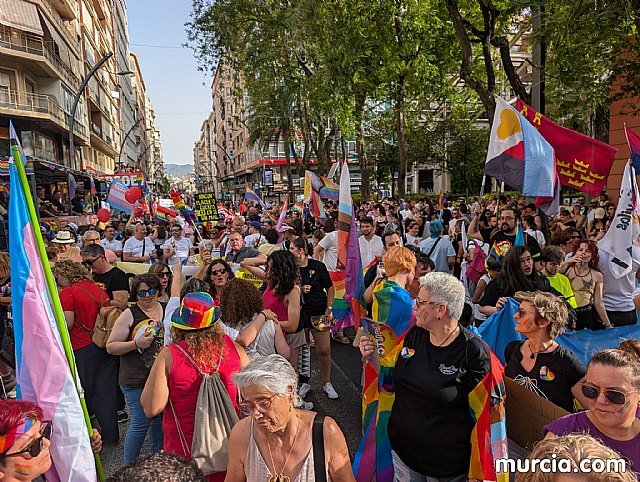 El Orgullo de Murcia 2026 llena la Gran Vía bajo el lema A las calles con Orgullo, Disidencia y Resistencia - 3, Foto 3