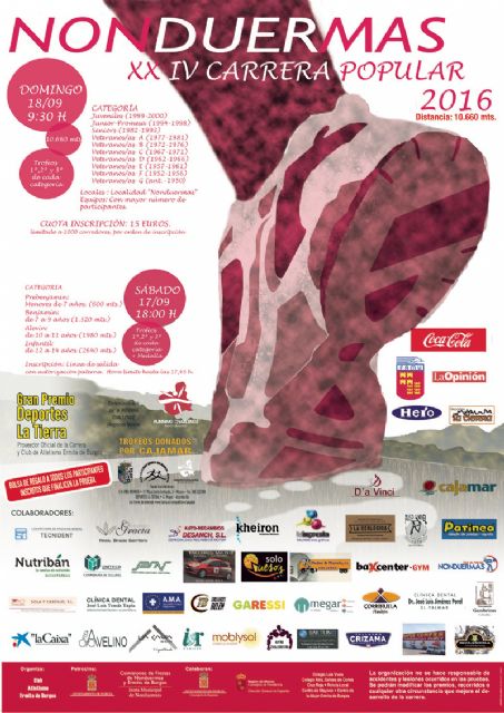 El 18 de septiembre, espera Nonduermas - 1, Foto 1