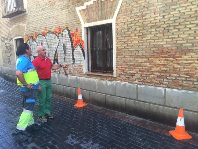 La oficina del grafiti hace que el Palacio de las Balsas recupere su esplendor - 1, Foto 1