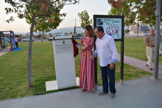 El parque inclusivo de la Loma recibe el nombre de Maestra Mari Collado - 1, Foto 1