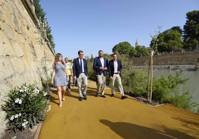 Un nuevo paseo peatonal naturalizado se abre, por primera vez, en la margen derecha de 'Murcia Río' - 2, Foto 2