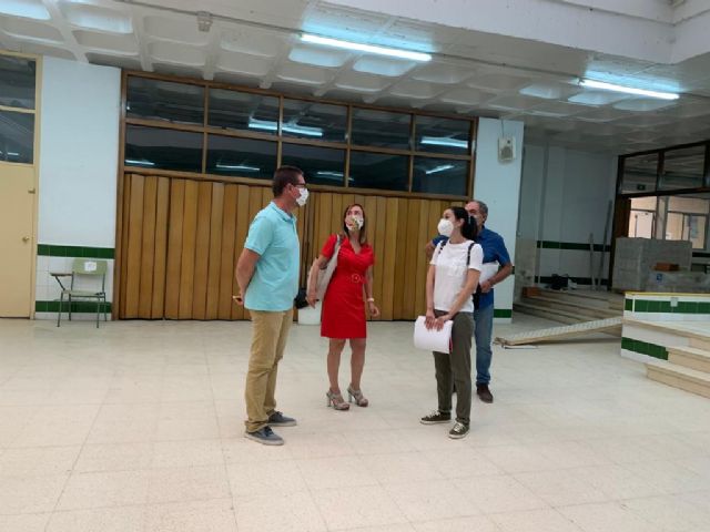 El colegio de San Andrés de Murcia mejora sus instalaciones con reparaciones puntuales de albañilería y la reforma de los aseos de la planta baja - 2, Foto 2