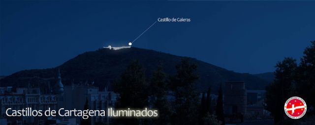 La Asociación Convergencia Cívica de Cartagena y Comarca impulsar la campaña Castillos de Cartagena Iluminados - 2, Foto 2