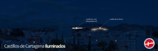 La Asociación Convergencia Cívica de Cartagena y Comarca impulsar la campaña Castillos de Cartagena Iluminados - 4, Foto 4