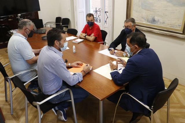 El Presidente de la chs se ha reunido con el alcalde de Murcia - 2, Foto 2