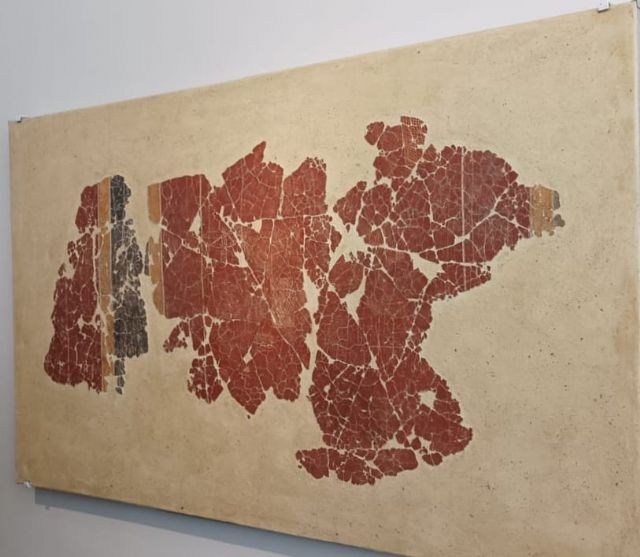 El Museo Arqueológico de Lorca cede una placa de pintura mural de la villa romana de la Quintilla a la exposición sobre pintura mural romana del Teatro Romano de Cartagena - 2, Foto 2