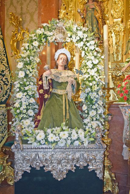 El Viernes día 22 de julio tuvo lugar la Festividad de Santa María Magdalena en la venerada Hermandad de la Vera-cruz de Alcalá del Río - 1, Foto 1