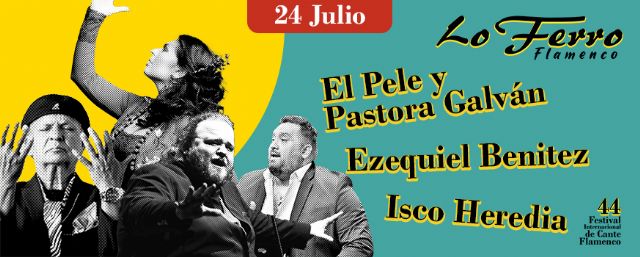 Cuarteto de ases en la noche ferreña con El Pele, Pastora Galván, Ezequiel Benítez e Isco Heredia - 1, Foto 1