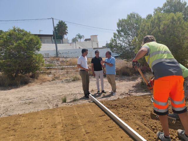 Las obras de remodelación del Parque Cayetano Espejo Balanza, en urbanización El Romeral de Molina de Segura, entran en su fase final - 2, Foto 2