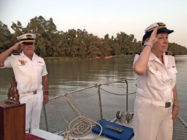 Gelves honra a la Virgen del Carmen en el 125.º aniversario de su patronazgo sobre la Armada Española - 4, Foto 4