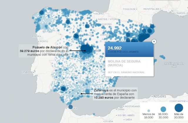 El PSOE denuncia que Lorca se encuentra en unos niveles de renta por habitante inferiores a la media regional - 4, Foto 4