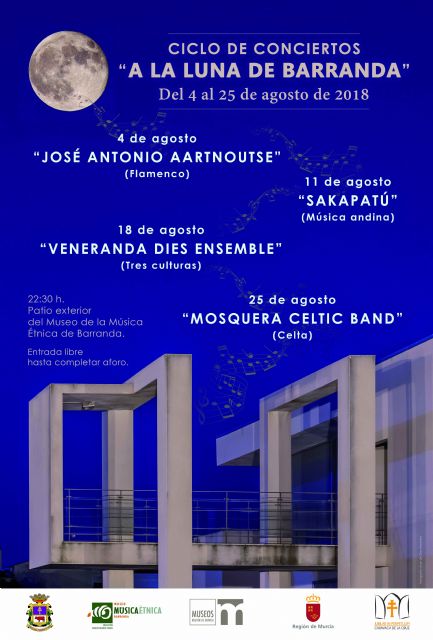 'Mosquera Celtic Band' cierra este sábado la XII edición del ciclo de conciertos 'A la luna de Barranda' - 1, Foto 1