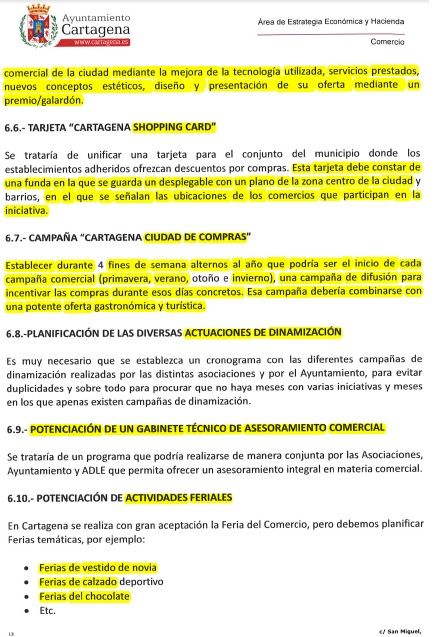 Cs acusa al PSOE de Cartagena de fusilar las propuestas del Plan para el Comercio Minorista de Palencia de 2012 - 3, Foto 3
