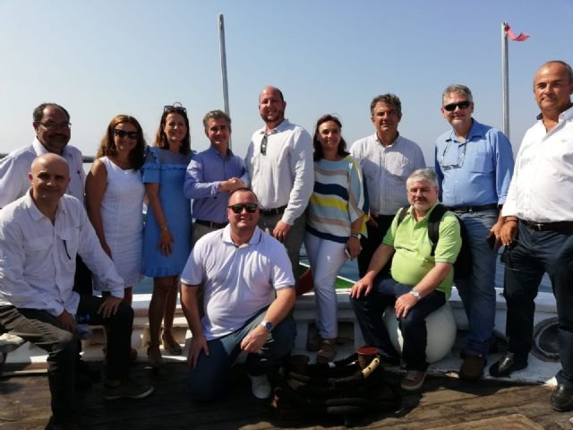 Una delegación institucional y académica brasileña conoce los avances de las piscifactorías murcianas - 1, Foto 1