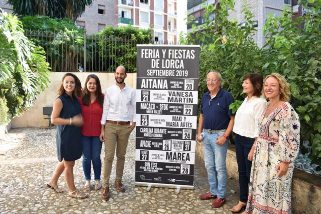 Aitana, Vanesa Martín, Marea, Macaco, SFDK o Green Valley forman parte de los conciertos de la Feria de Lorca 2019 - 2, Foto 2